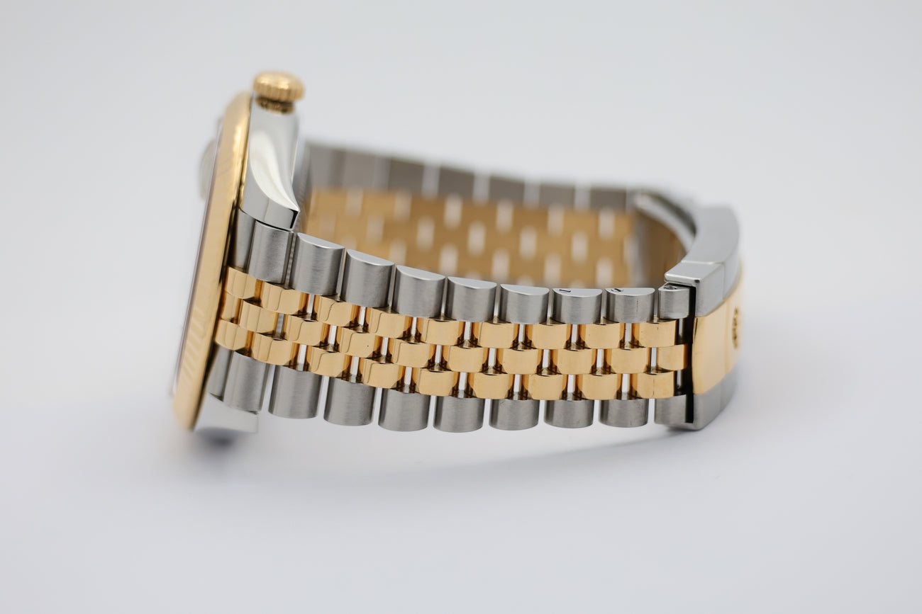 Rolex Datejust Automatik Herrenuhr Stahl/Gold 41mm 126333 - Detailansicht 3
