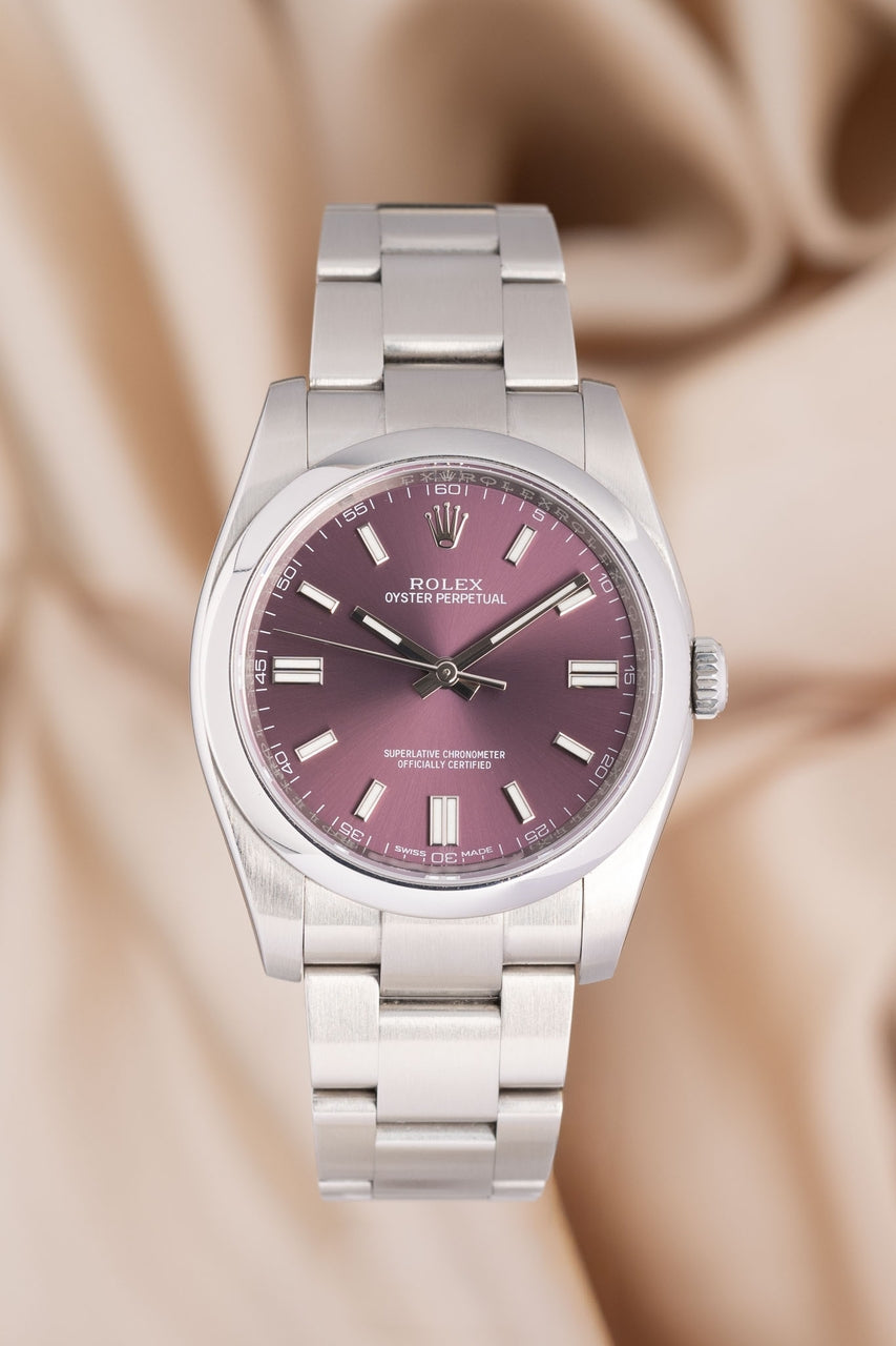 Rolex Oyster Perpetual 36 Automatik,,Red Grape" 116000 - Thumbnail