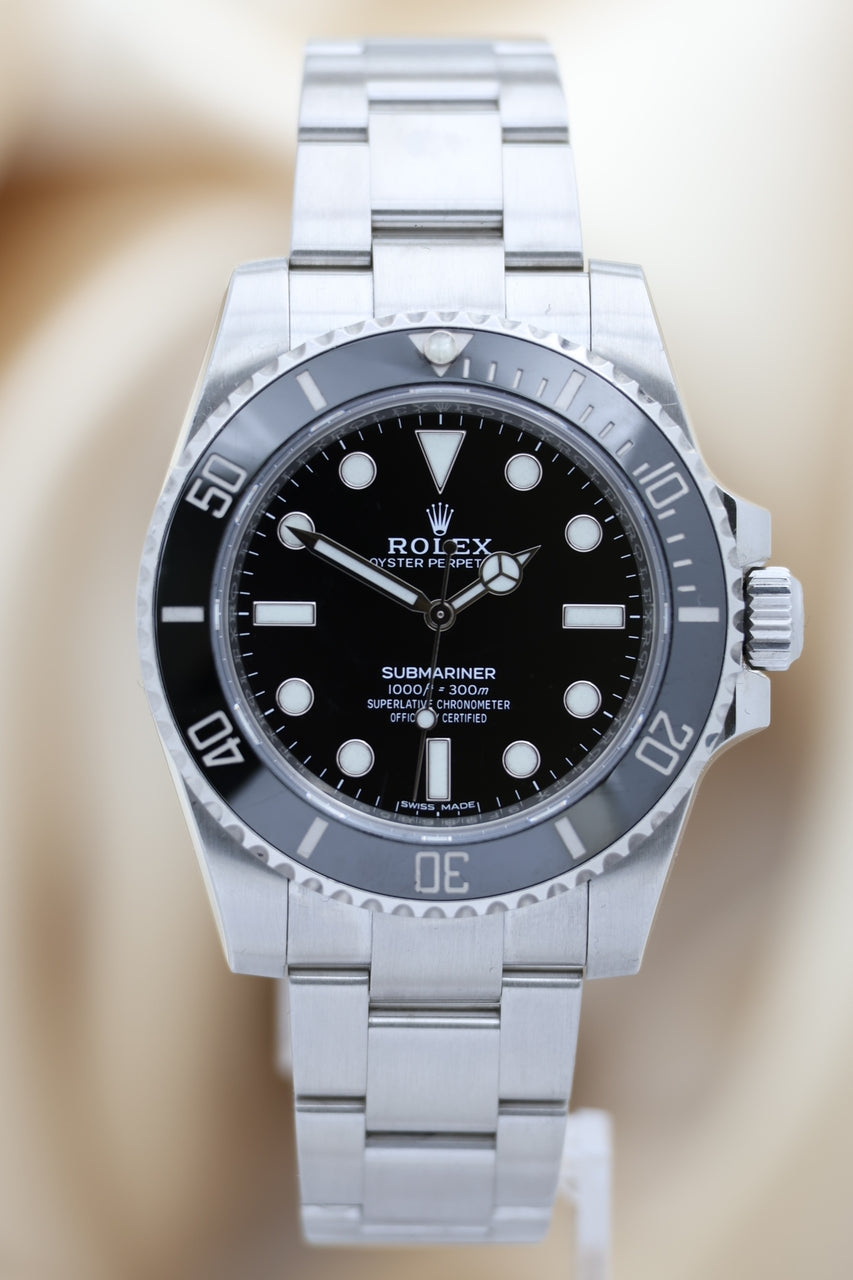 Rolex Submariner No Date 40mm Automatik Herrenuhr 114060 - Thumbnail