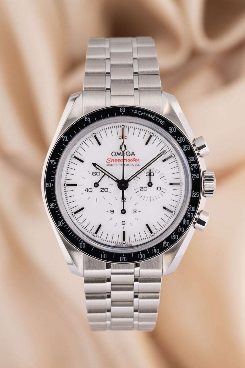 Omega Speedmaster Professional Moonwatch weiß 42mm 31030425004001 - Thumbnail
