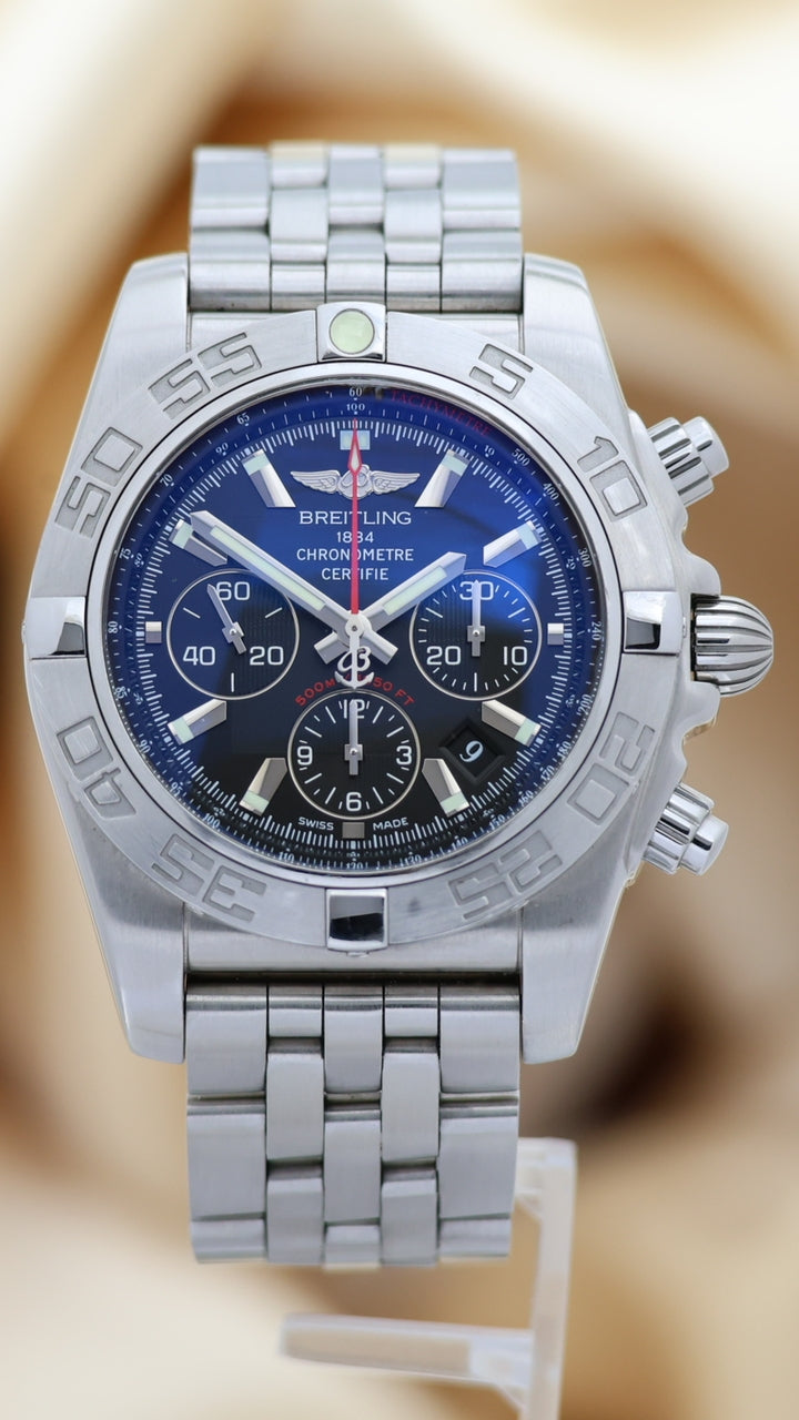 Breitling Chronomat 44 Automatik Herrenuhr AB0110 - Thumbnail