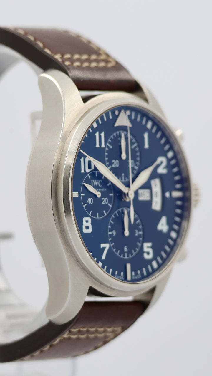 IWC Fliegeruhr Chronograph Le Petit Prince 43mm Automatik IW377706 - Detailansicht 7