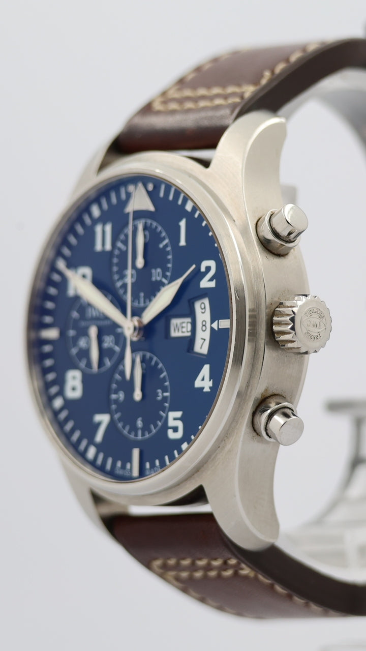 IWC Fliegeruhr Chronograph Le Petit Prince 43mm Automatik IW377706 - Detailansicht 6