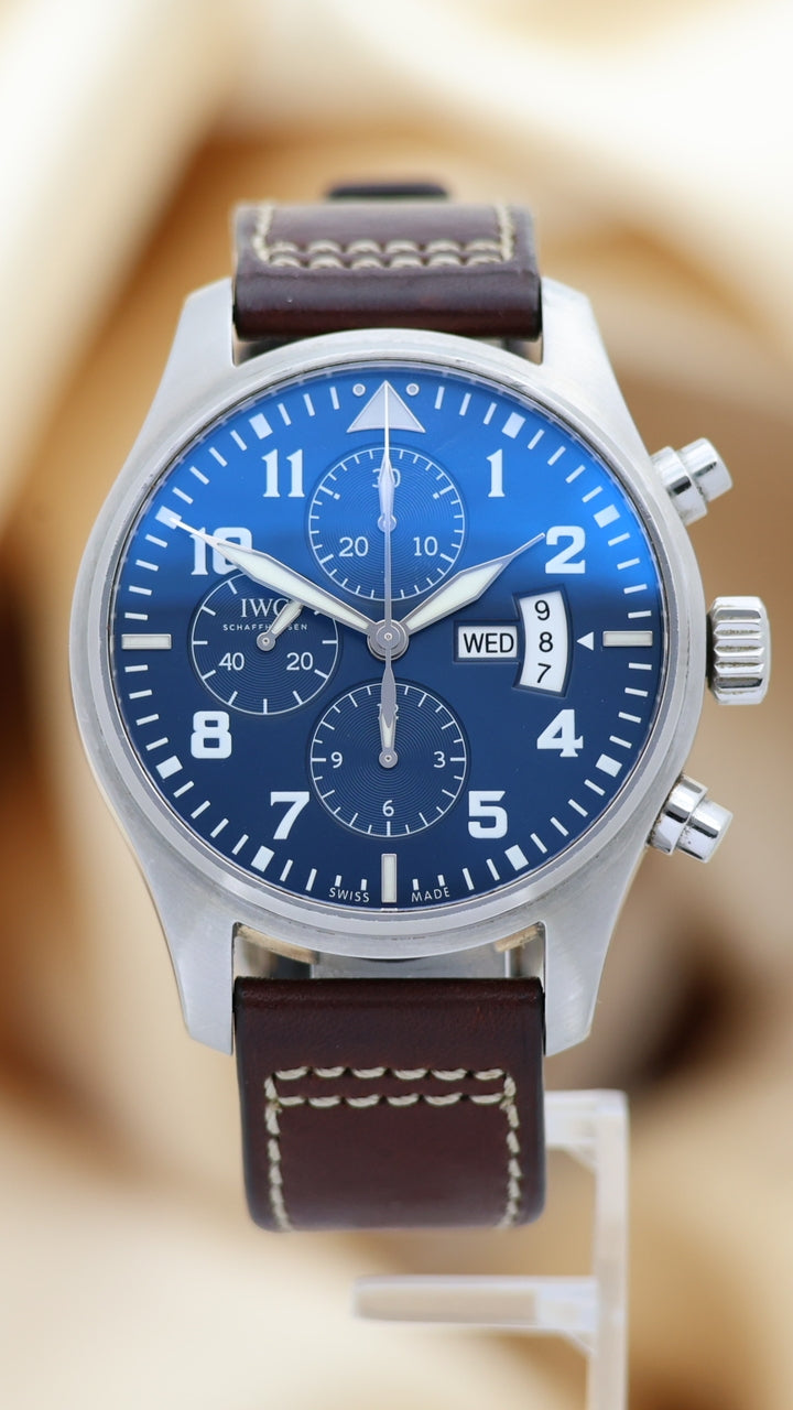 IWC Fliegeruhr Chronograph Le Petit Prince 43mm Automatik IW377706 - Thumbnail