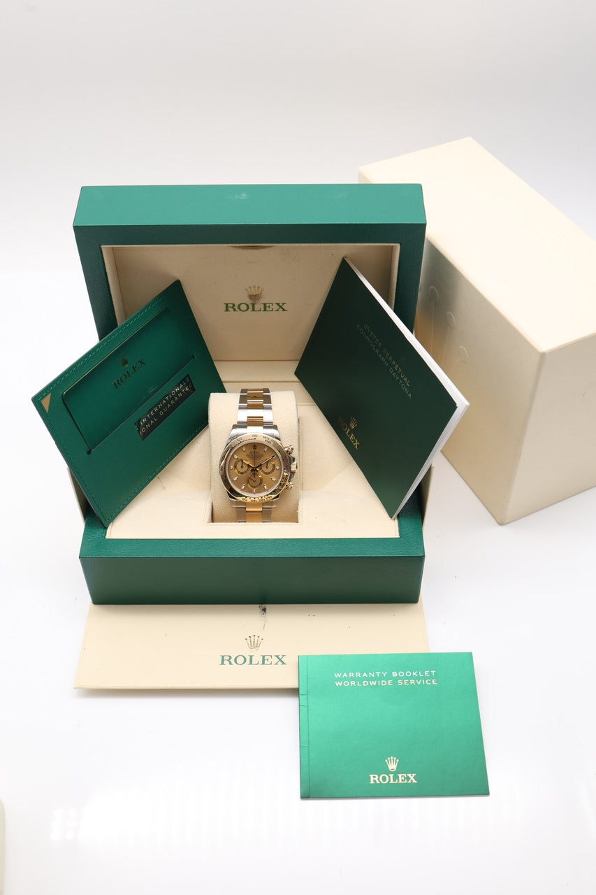 Rolex Daytona Automatik Stahl/Gold 40mm 116503 - Papiere und oder Lieferumfang