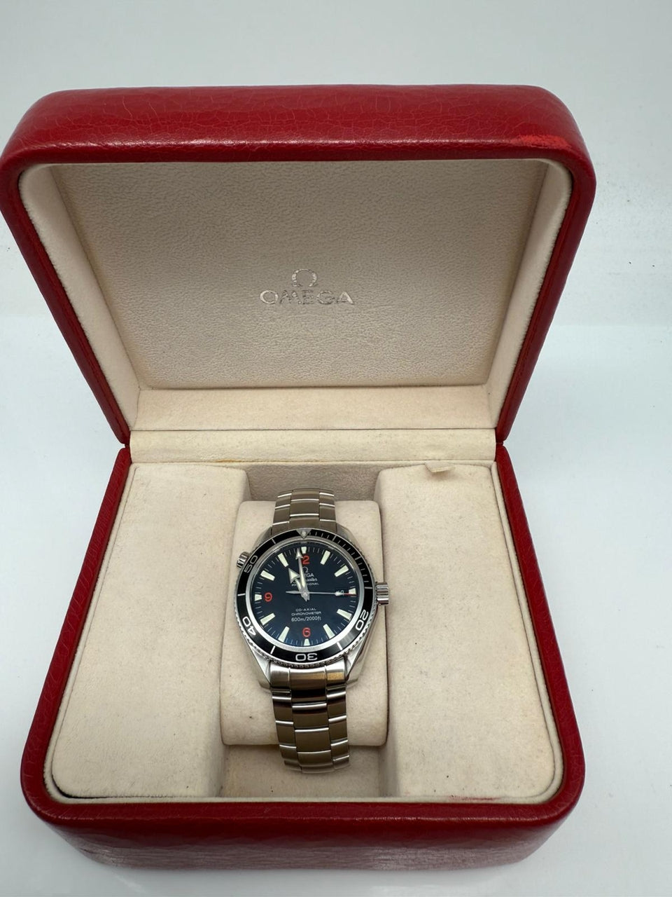 Omega Seamaster Planet Ocean Automatik Herrenuhr  22015100 - Papiere und oder Lieferumfang