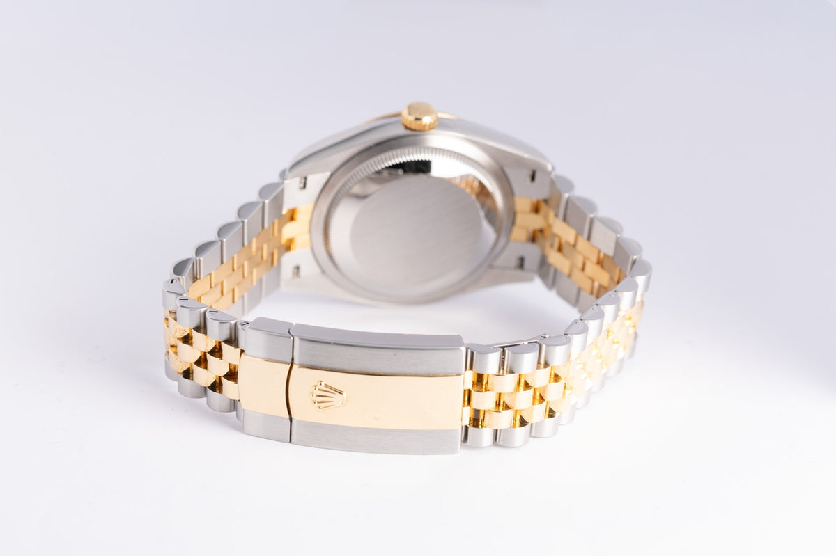 Rolex Datejust 36 Automatik Stahl/Gold Diamond 126233 - Detailansicht 7
