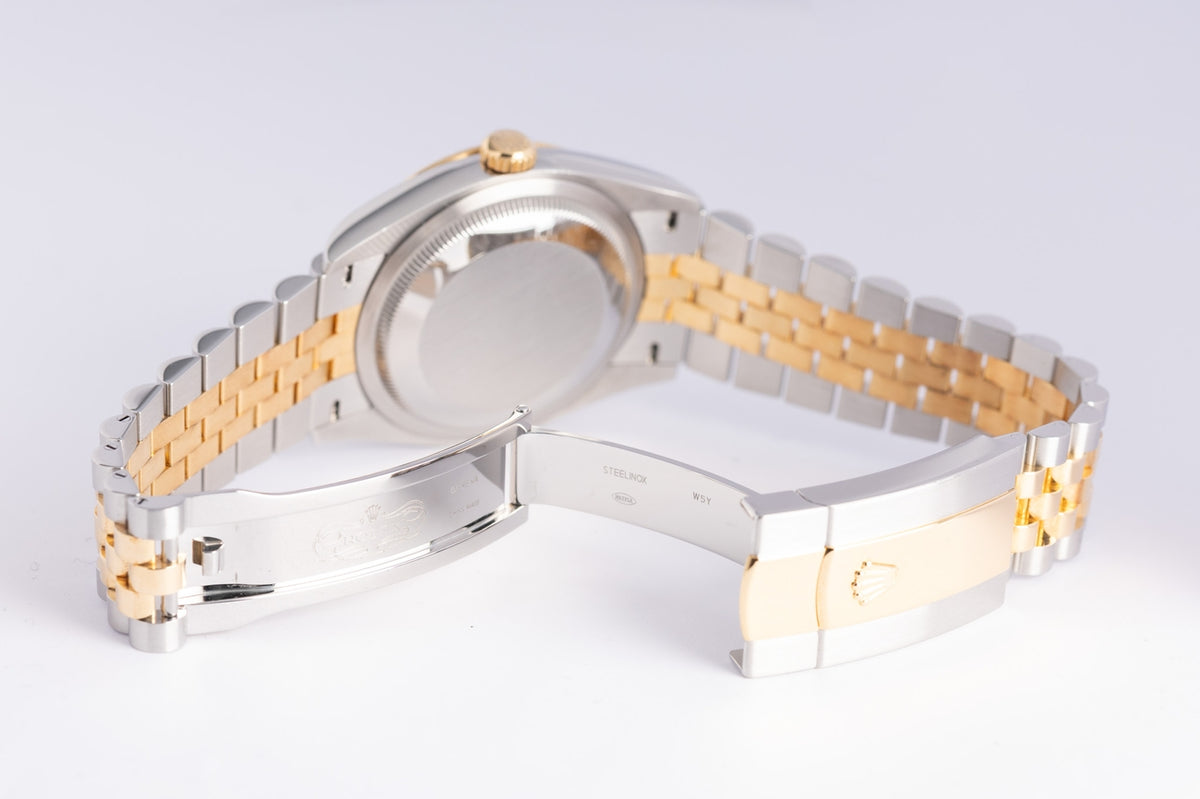 Rolex Datejust 36 Automatik Stahl/Gold Diamond 126233 - Detailansicht 8