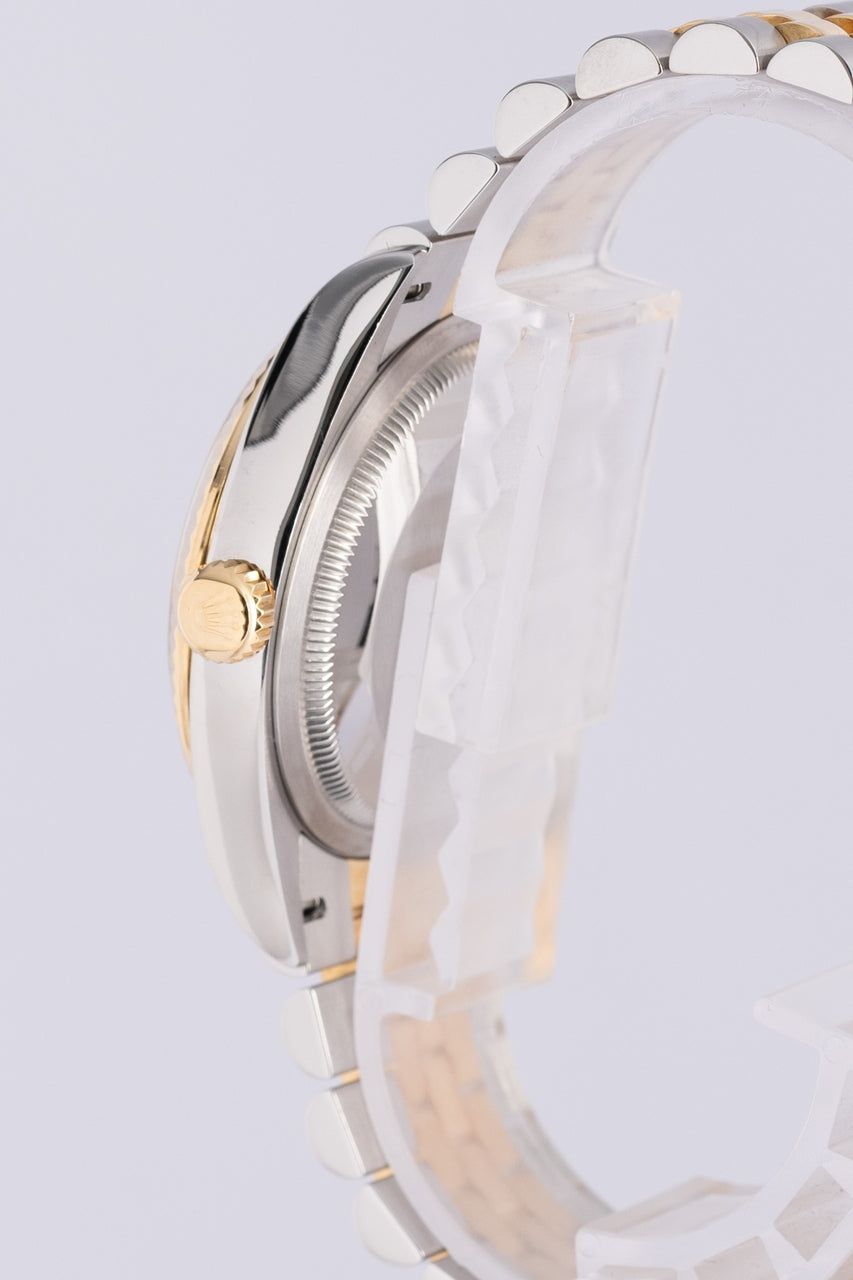 Rolex Datejust 36 Automatik Stahl/Gold Diamond 126233 - Detailansicht 3
