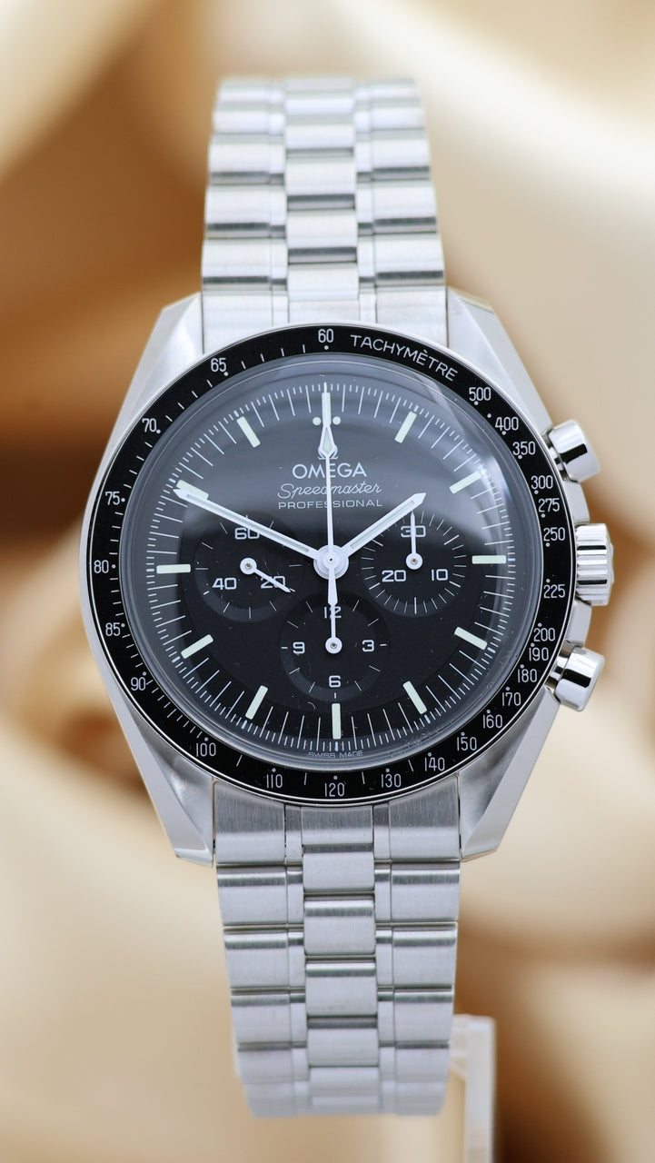 Omega Speedmaster Professional Moonwatch 42mm Handaufzug NEU 2026 31030425001001 - Thumbnail