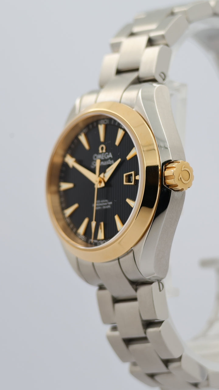 Omega Seamaster Aqua Terra Stahl Gold 34mm 23120342001004 - Detail view 7