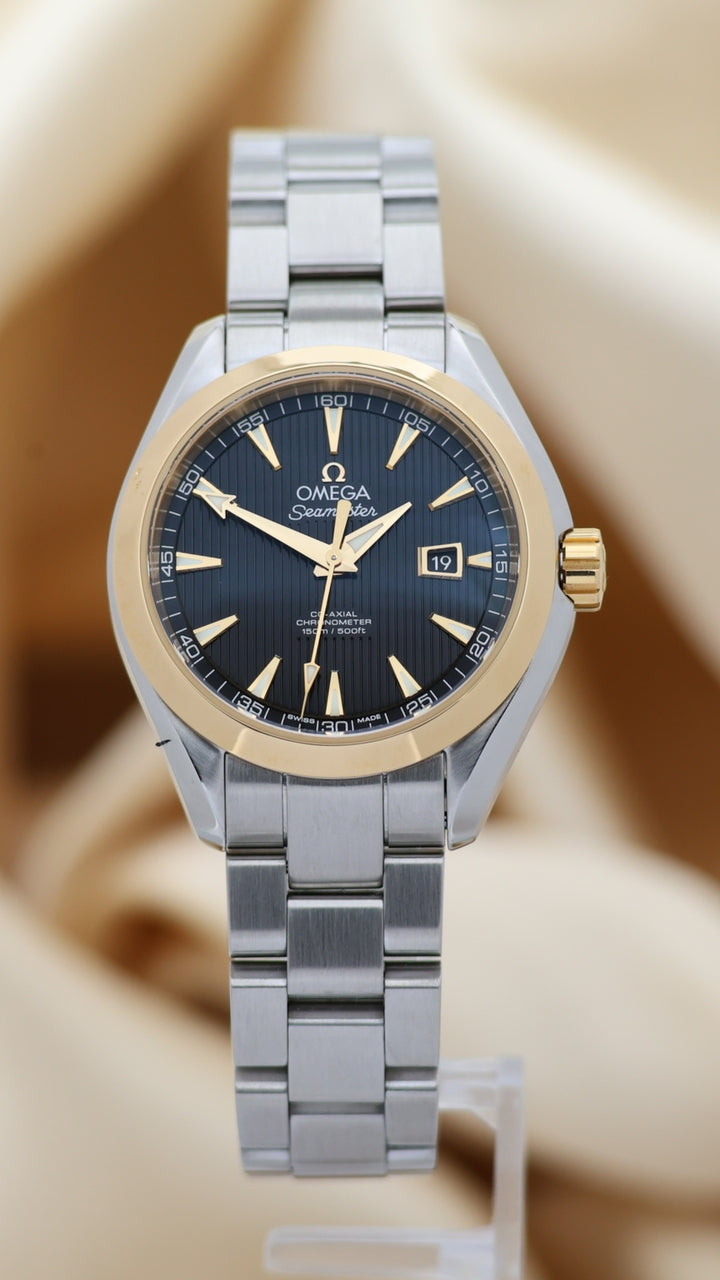 Omega Seamaster Aqua Terra Stahl Gold 34mm 23120342001004 - Main product image