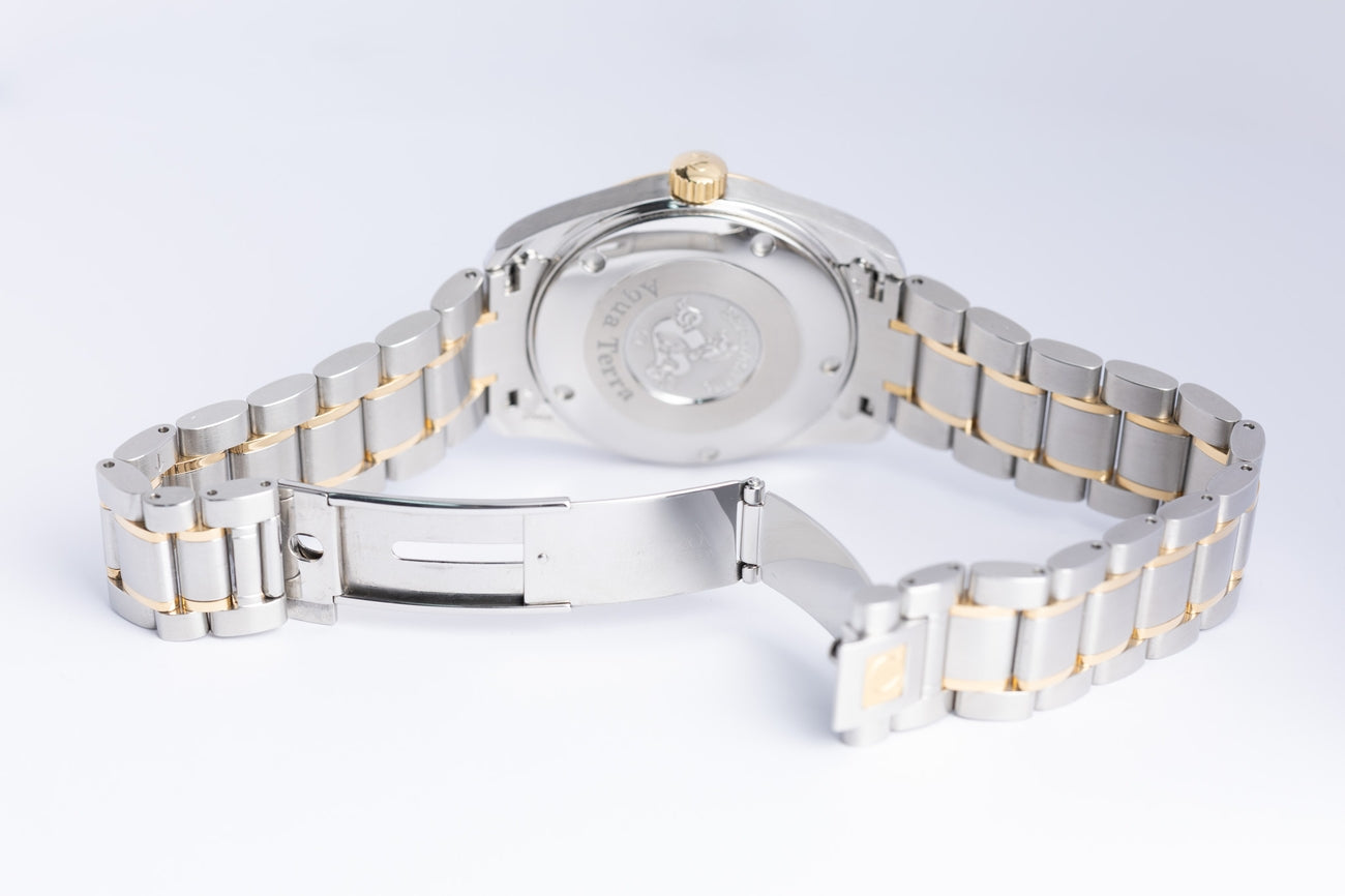 Omega Seamaster Aqua Terra Gold/Stahl 36mm Quarz 23183000 - Detailansicht 8