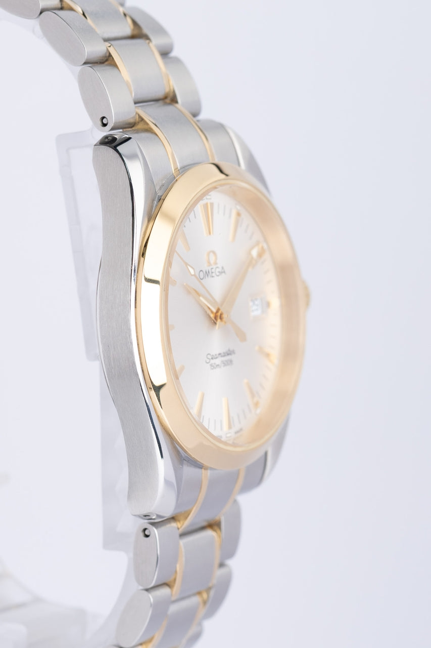 Omega Seamaster Aqua Terra Gold/Stahl 36mm Quarz 23183000 - Detailansicht 1