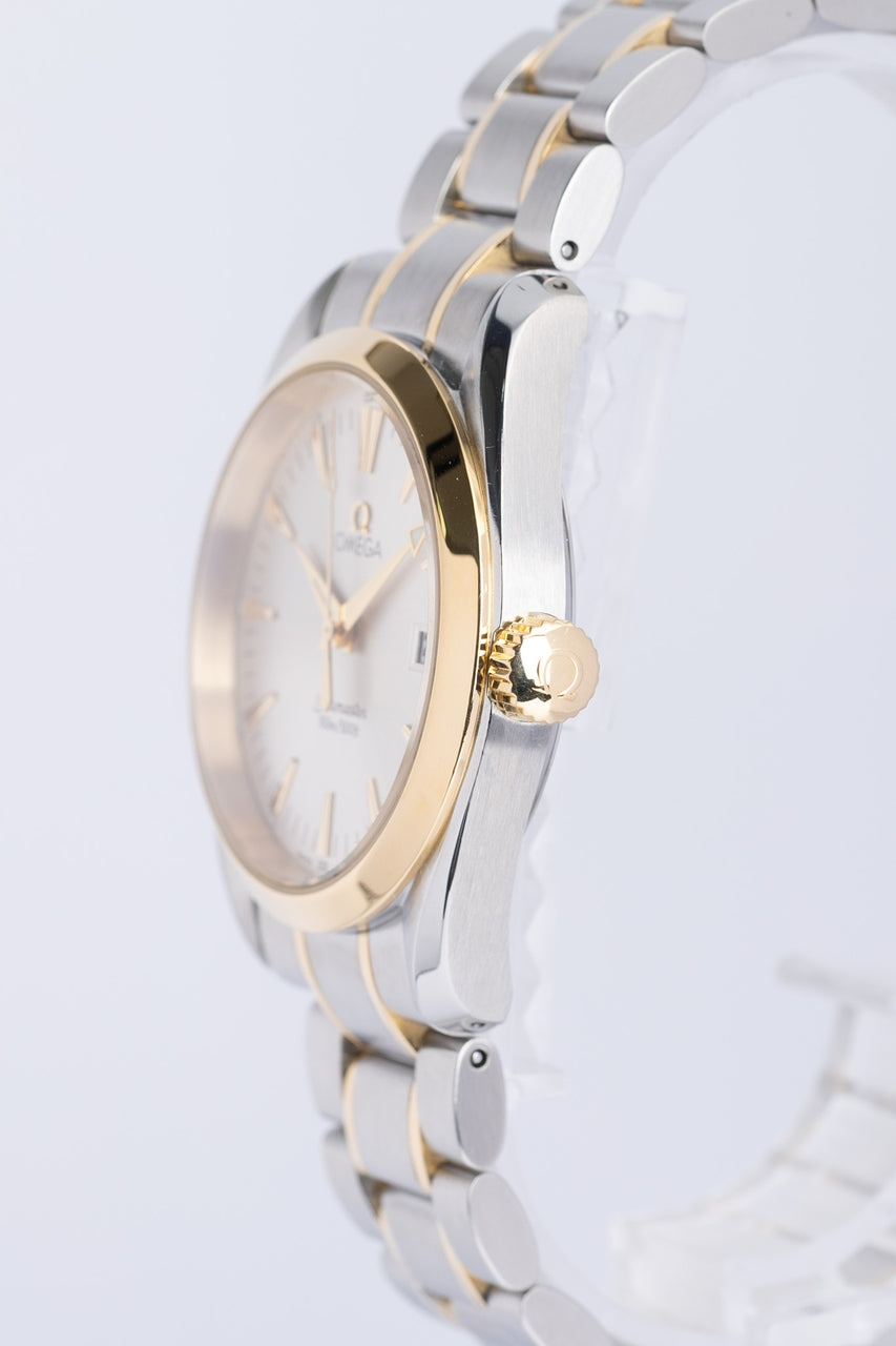 Omega Seamaster Aqua Terra Gold/Stahl 36mm Quarz 23183000 - Detailansicht 2
