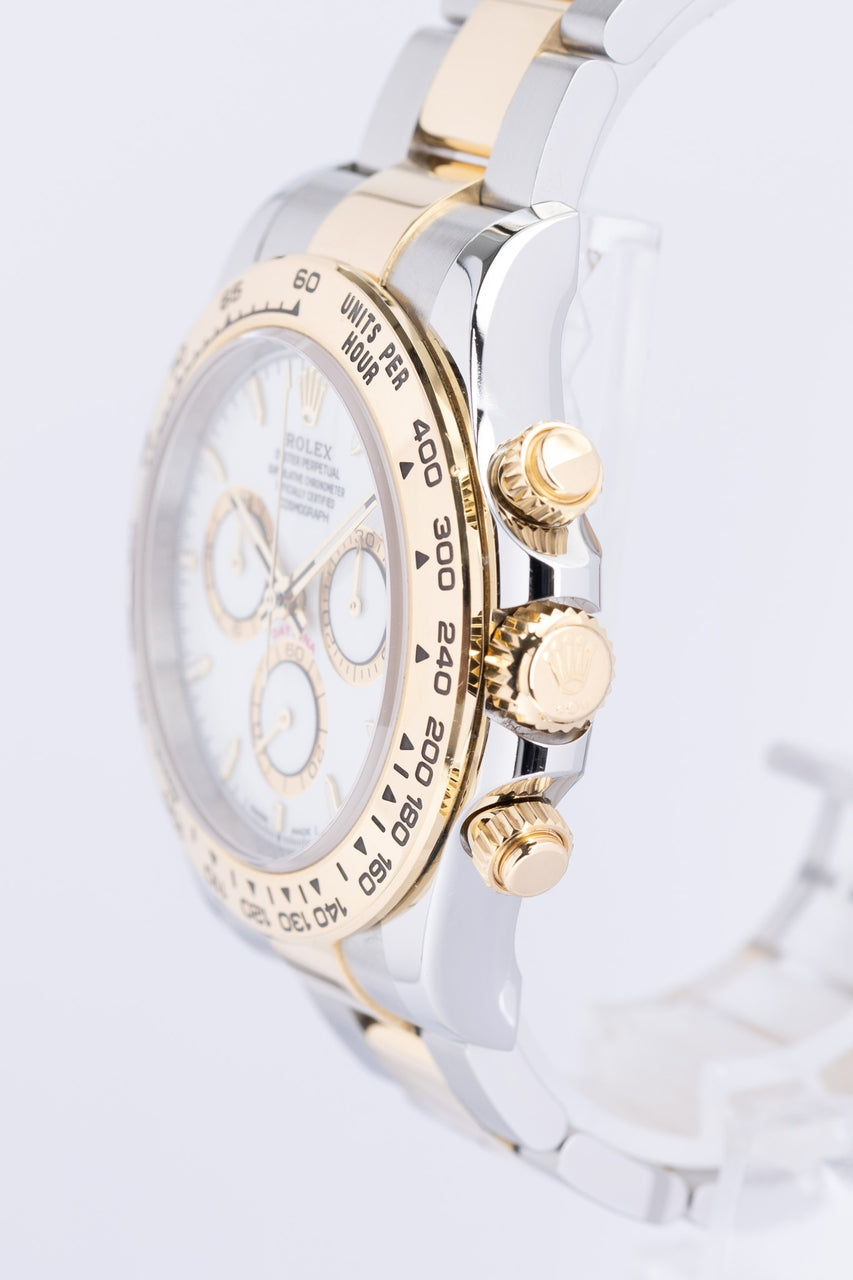 Rolex Daytona Stahl/Gold Automatik Weiß 126503 - Detailansicht 2