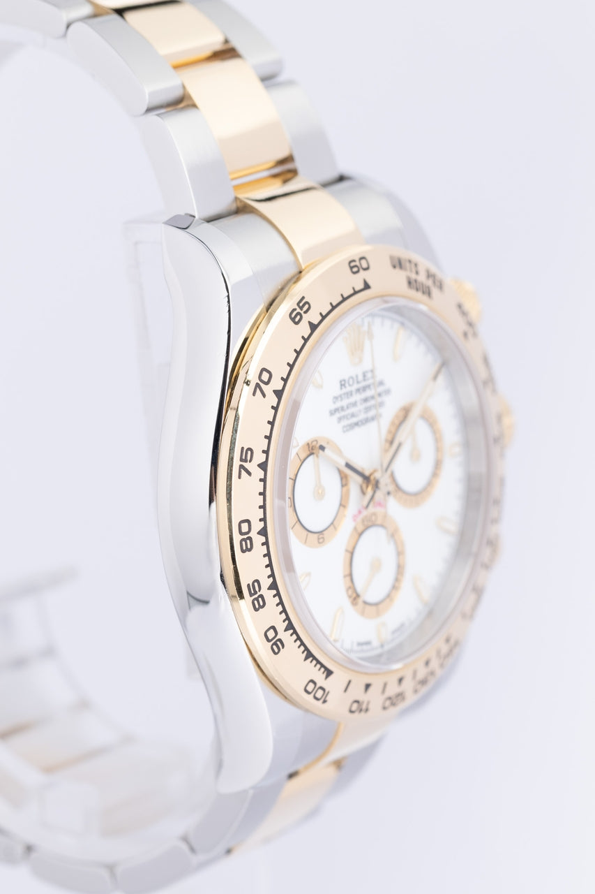 Rolex Daytona Stahl/Gold Automatik Weiß 126503 - Detailansicht 1