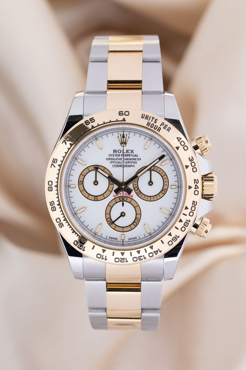 Rolex Daytona Stahl/Gold Automatik Weiß 126503 - Thumbnail