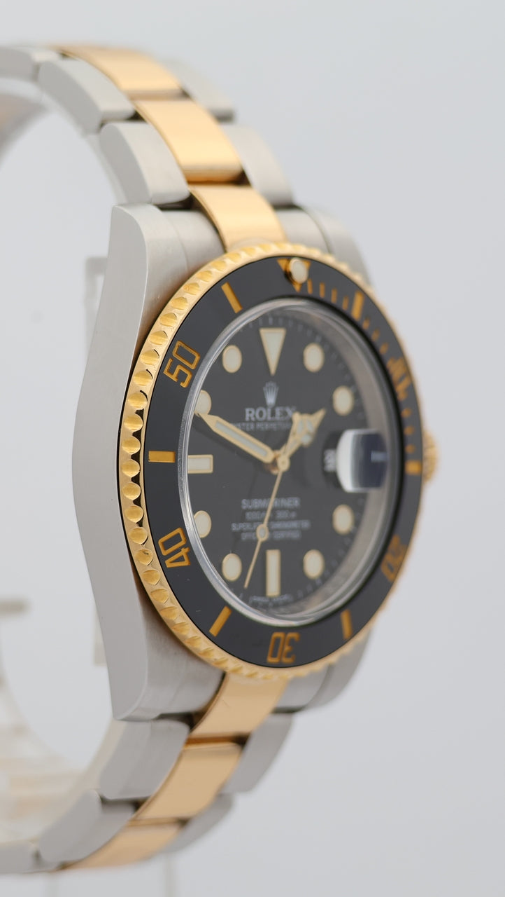 Rolex Submariner Date Stahl/Gold Automatik 116613LN - Detailansicht 8
