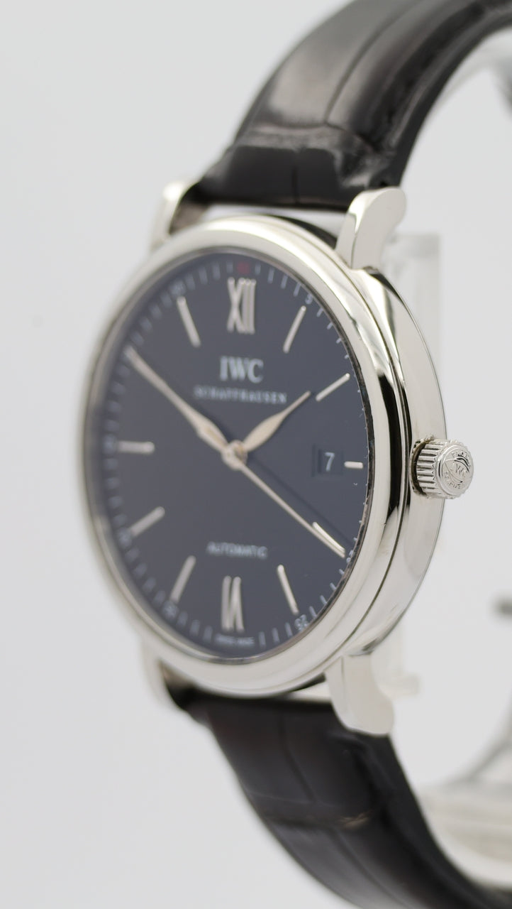 IWC  Portofino Automatik Herrenuhr 40mm IW356502 - Detailansicht 6