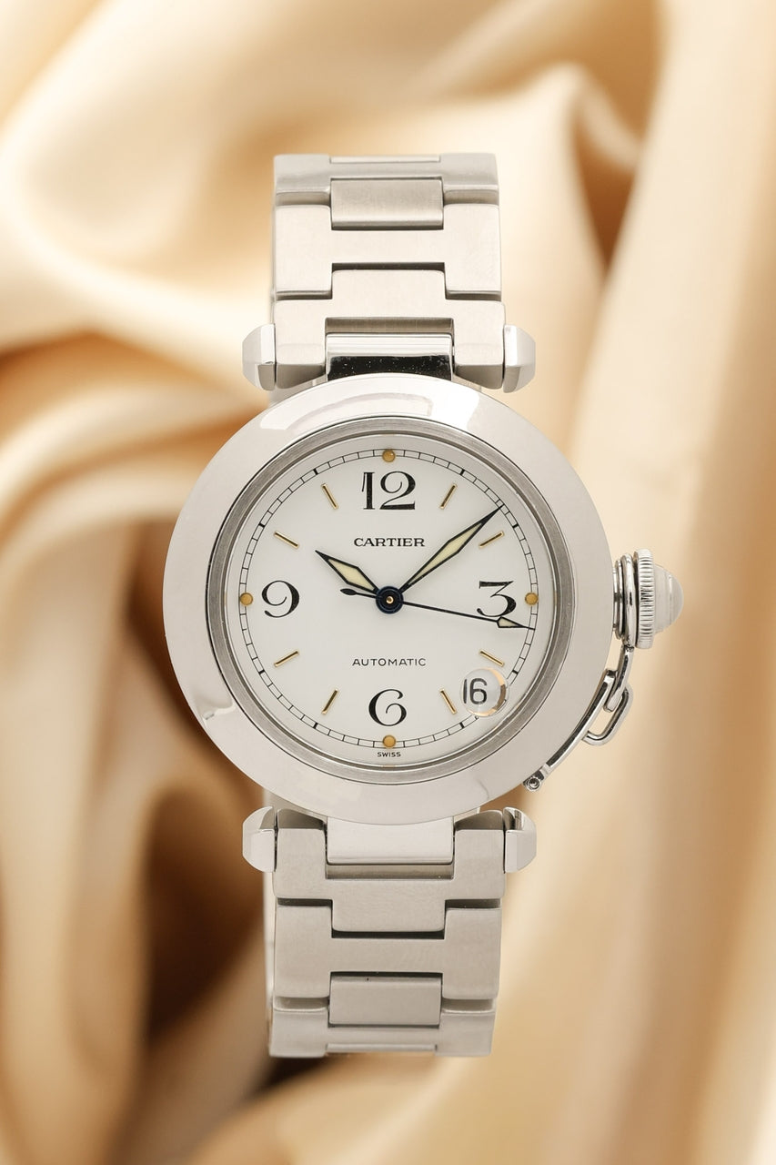 Cartier Pasha C Automatik 35mm W31015M7 - Thumbnail