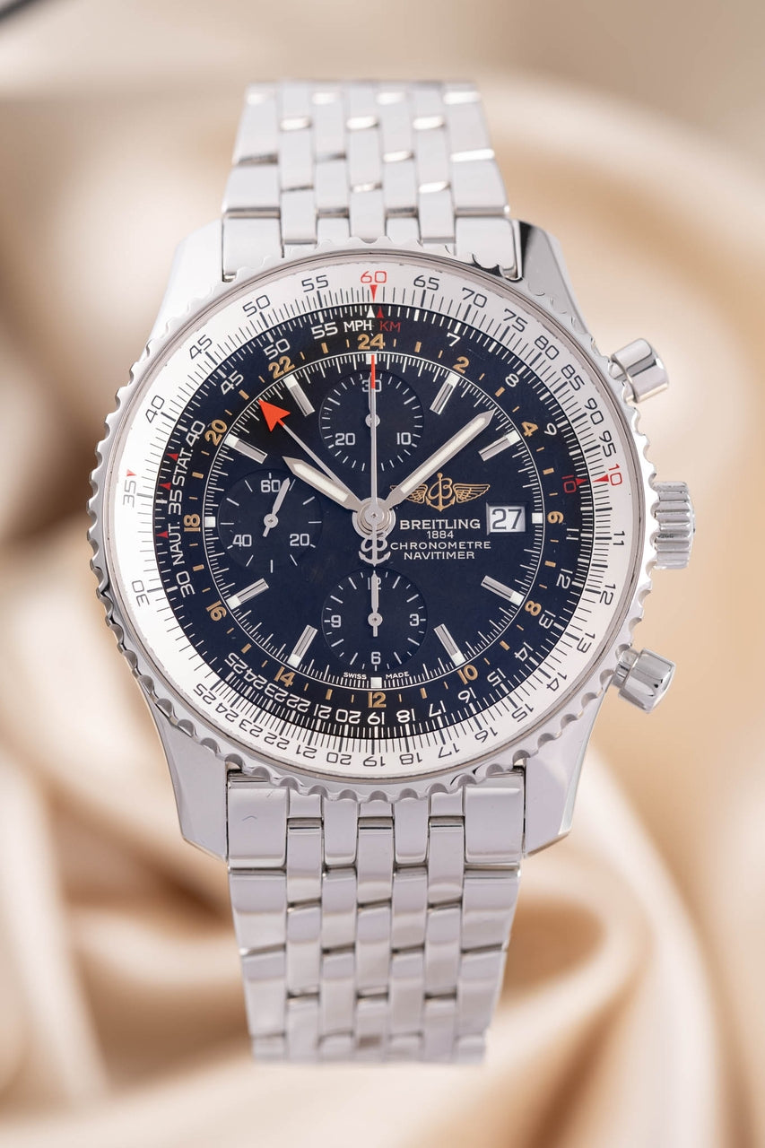 Breitling Navitimer World 46mm Automatik Herrenuhr  A24322 - Thumbnail