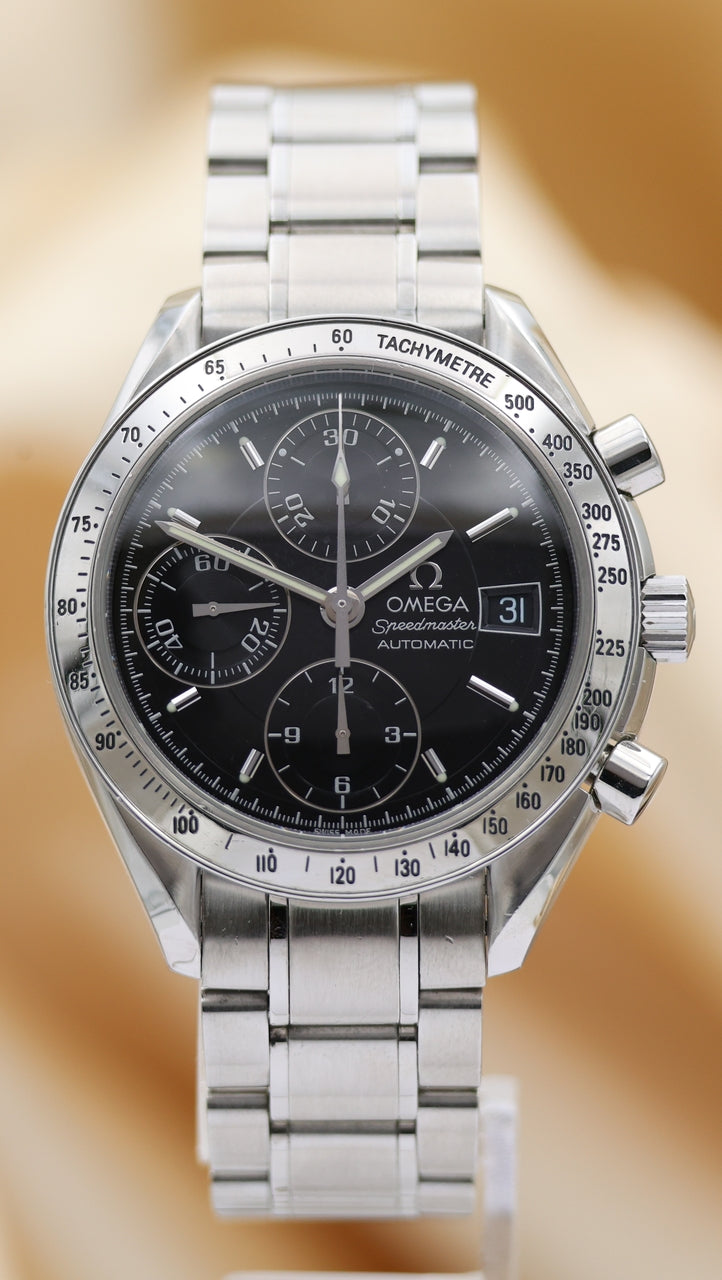 Omega Speedmaster Date 39mm Automatik  35135000 Box + og. Papiere
