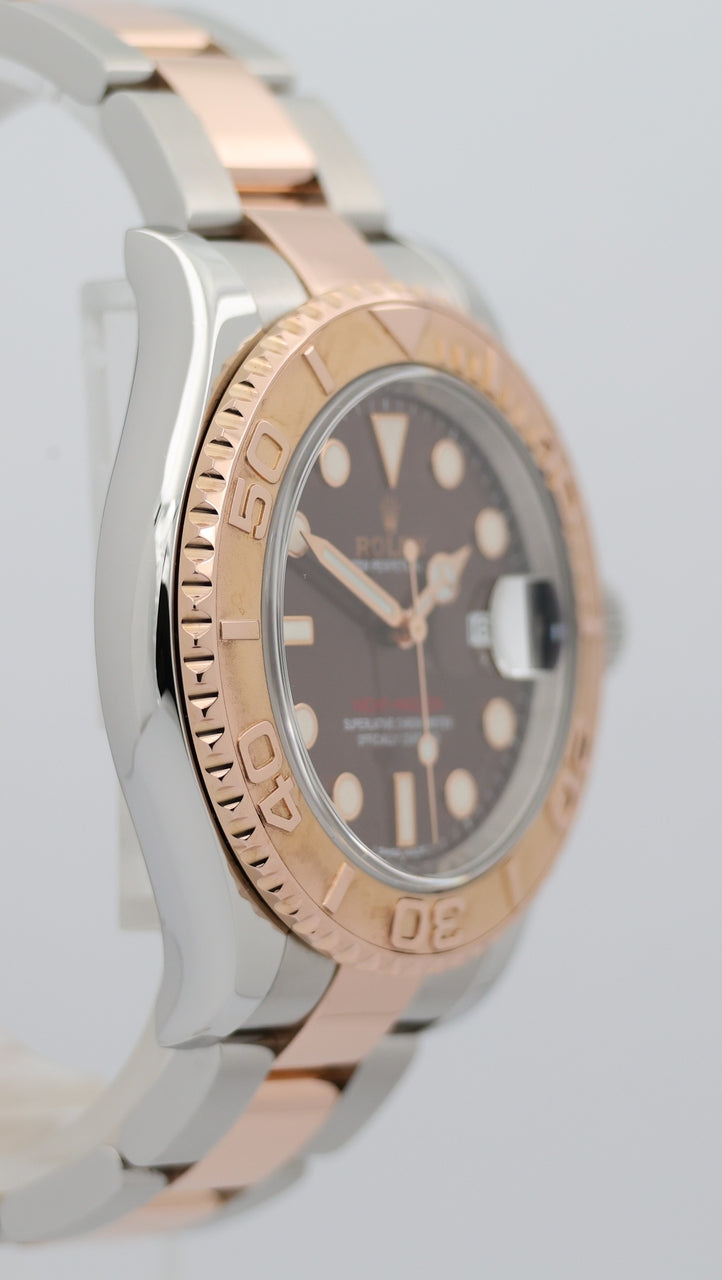 Rolex Yacht-Master 40 Stahl/Roségold Choco-Braun 116621 - Detailansicht 8