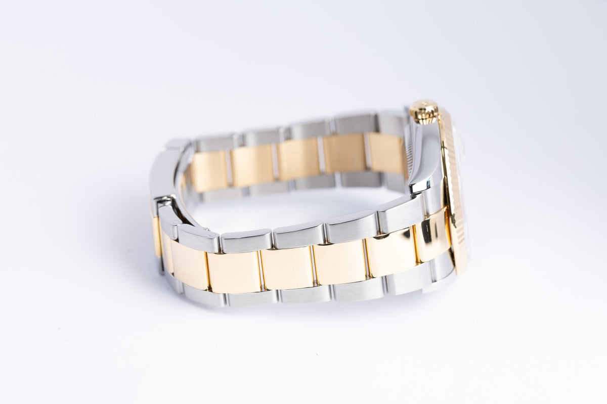 Rolex Datejust 36 Stahl/Gold Automatik Weiß 126233 - Detailansicht 6