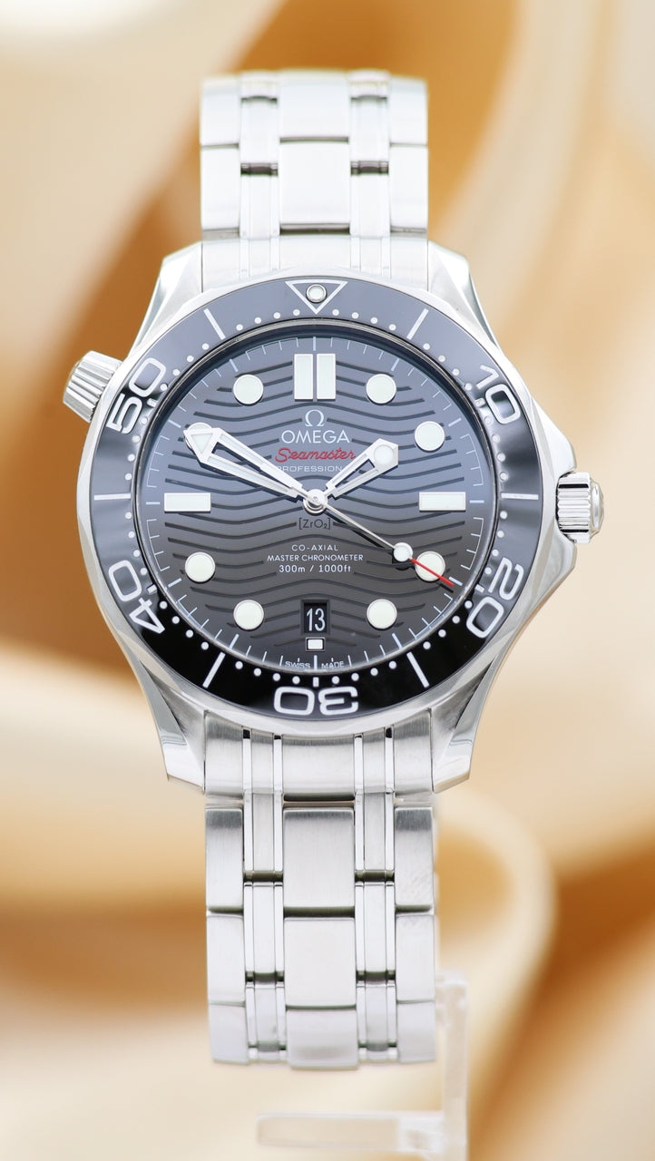 Omega Seamaster Diver 300m 42mm Automatik Herrenuhr 21030422001001 - Thumbnail