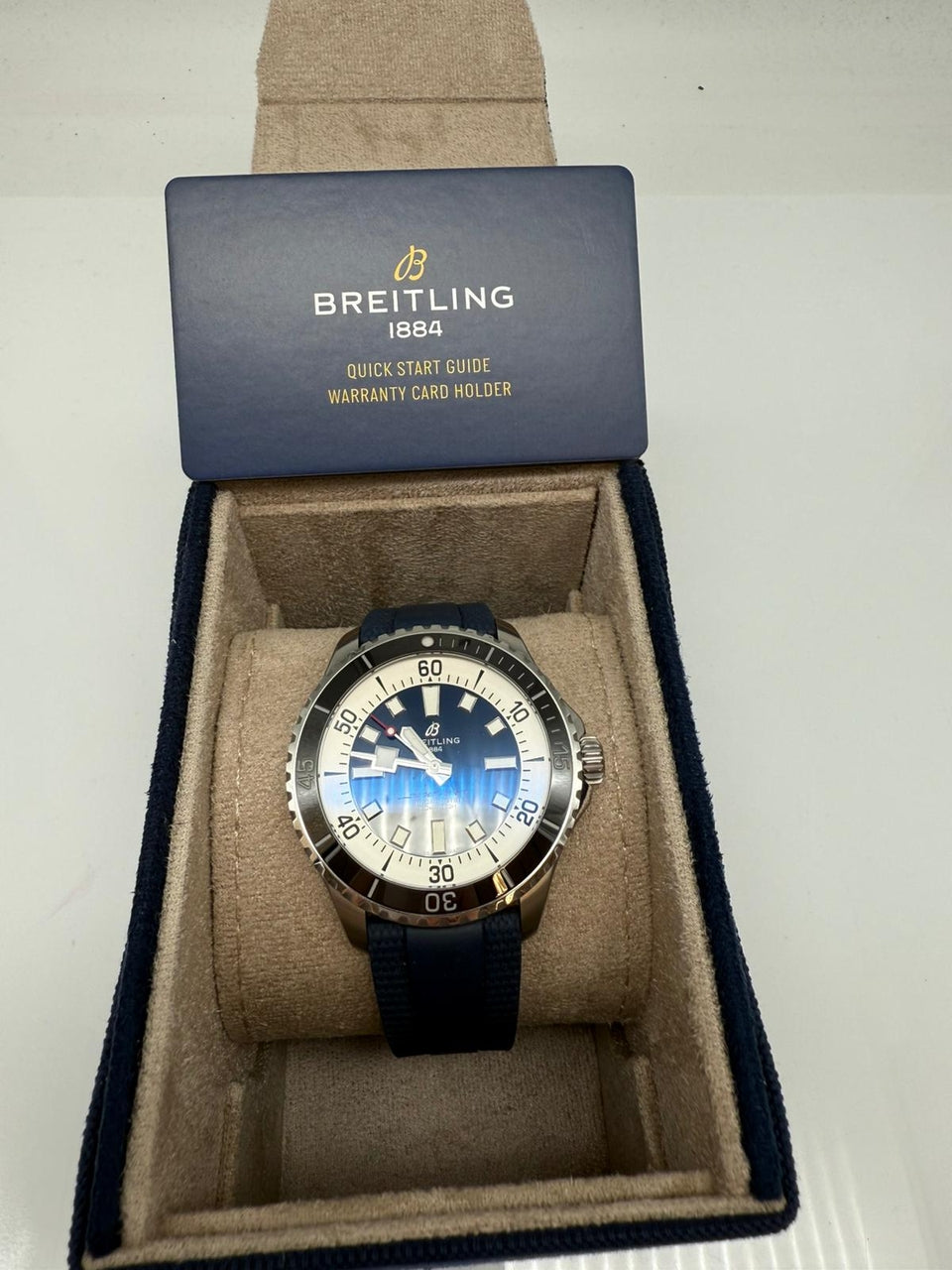 Breitling Superocean Automatik 44mm A17376 - Papiere und oder Lieferumfang