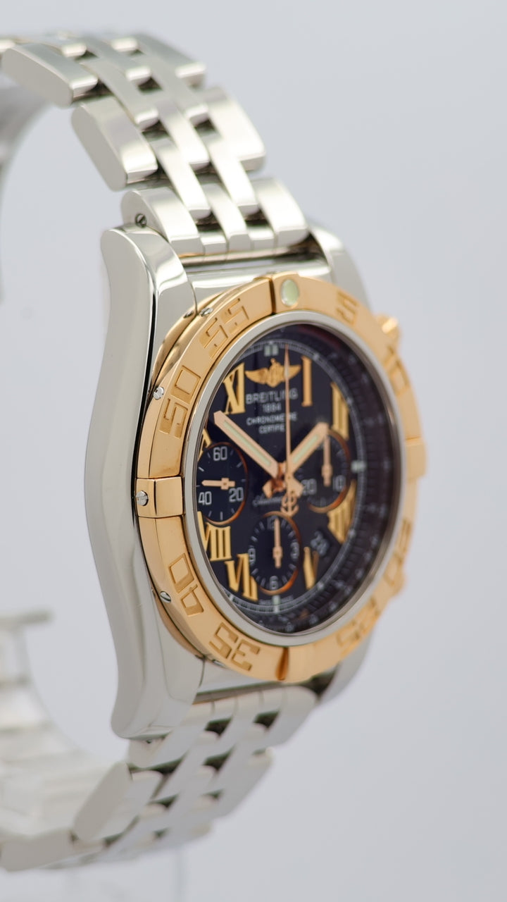 Breitling Chronomat 44 Stahl/Gold Automatik Herrenuhr CB0110 - Detailansicht 8