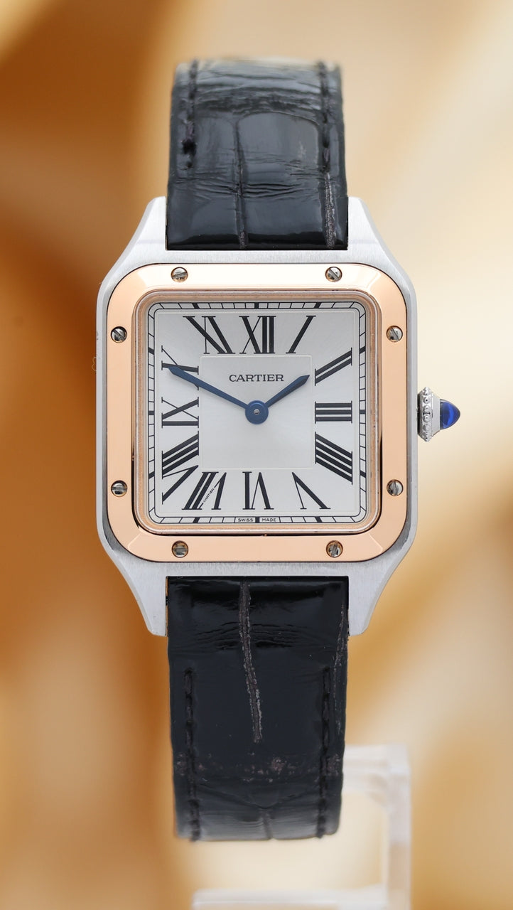 Cartier Santos Dumont 38mm x 27,5mm Quarz W2SA0012 - Thumbnail