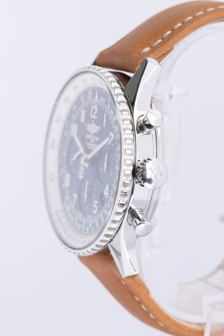 Breitling Navitimer B01 Chronograph 43mm Automatik Blau AB0121 - Detailansicht 2