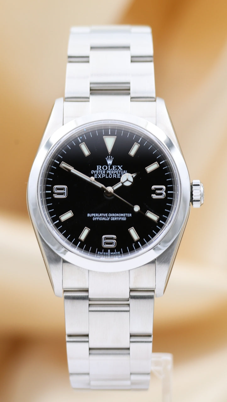 Rolex Explorer 36mm Automatik Herrenuhr 114270 - Main product image