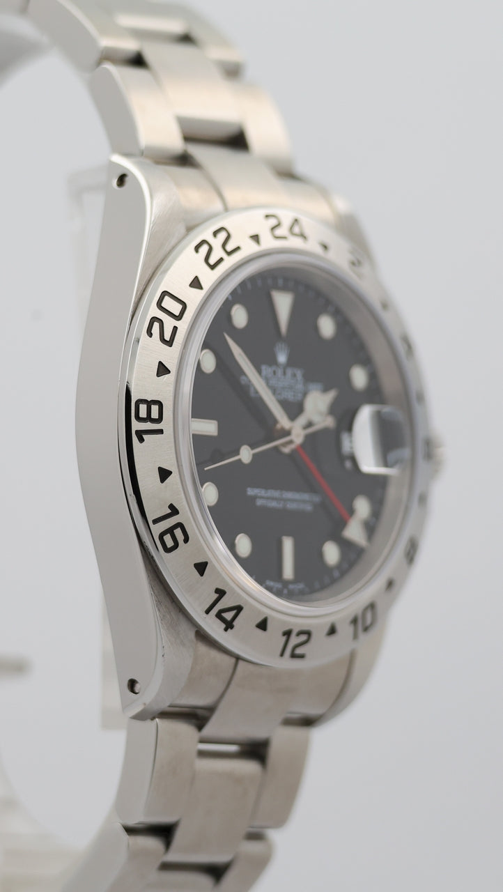 Rolex Explorer II 40mm Automatik Herrenuhr 16570 - Detail view 8