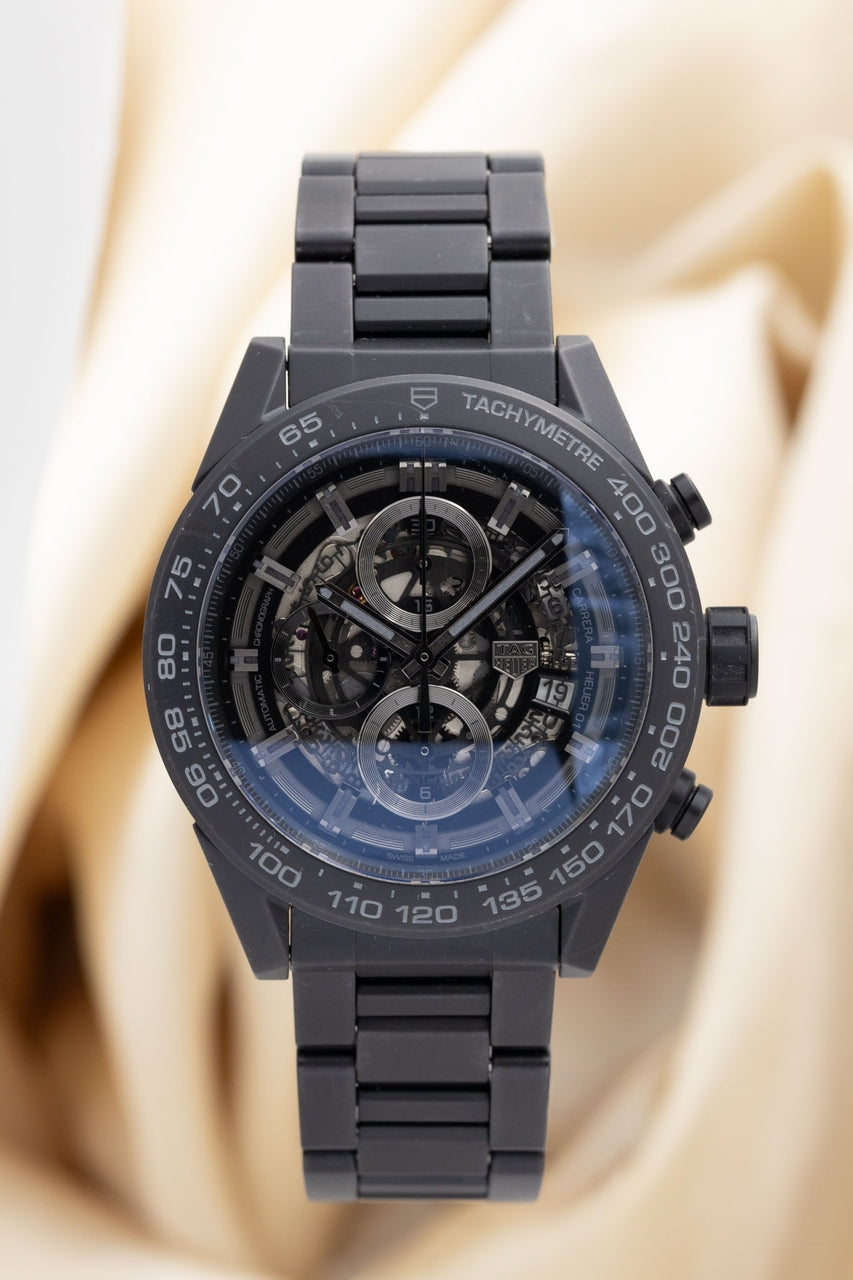 Tag Heuer Carrera Calibre HEUER 01 Keramik 45mm CAR2A91.BH0742 - Thumbnail
