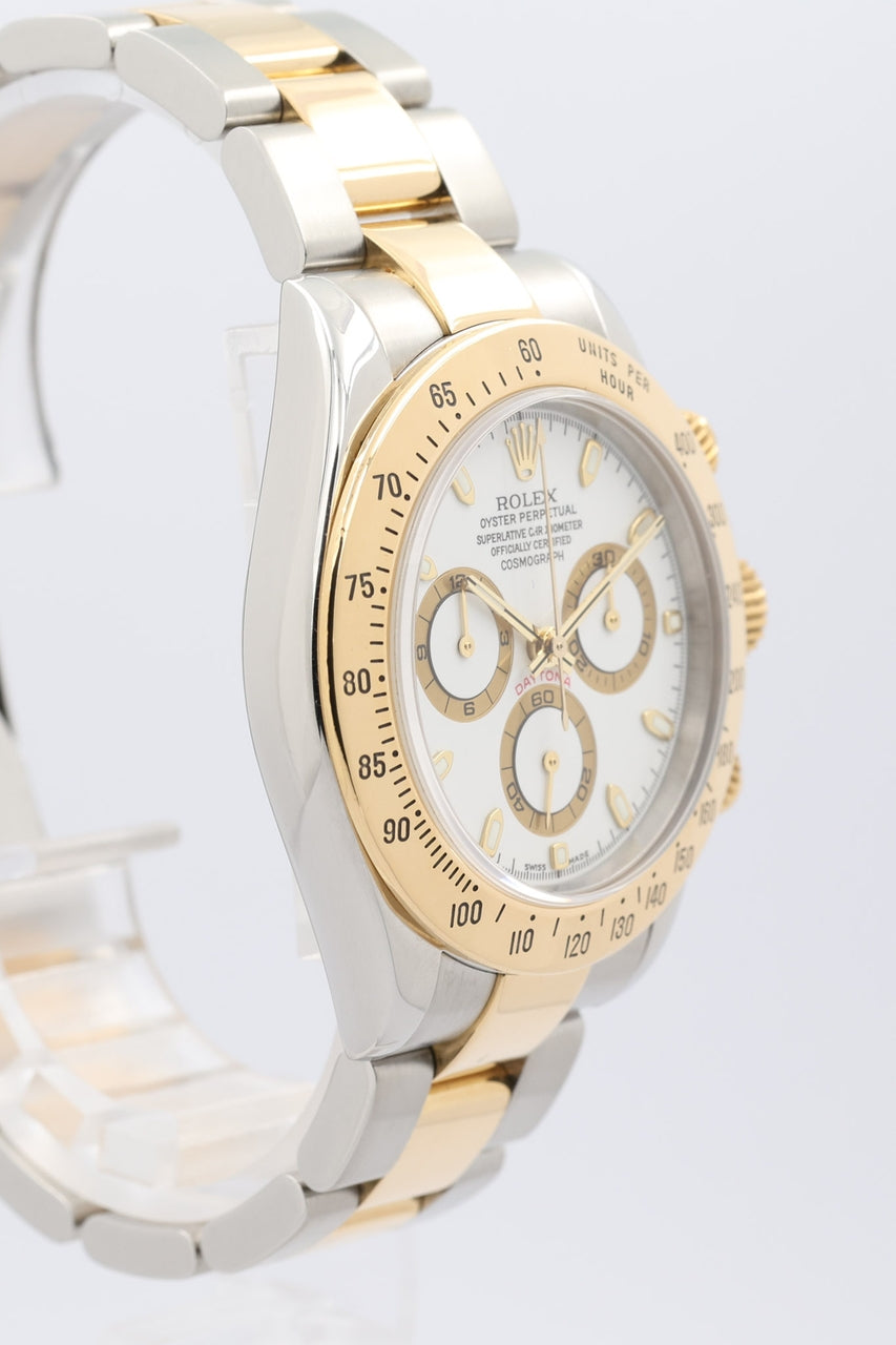 Rolex Daytona 40 Stahl/Gold Automatik mit Rolex Service 116523 - Detailansicht 2