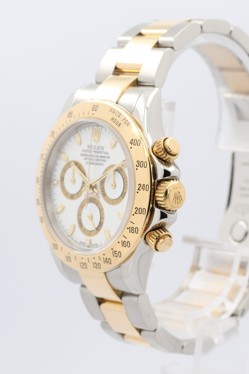 Rolex Daytona 40 Stahl/Gold Automatik mit Rolex Service 116523 - Detailansicht 1