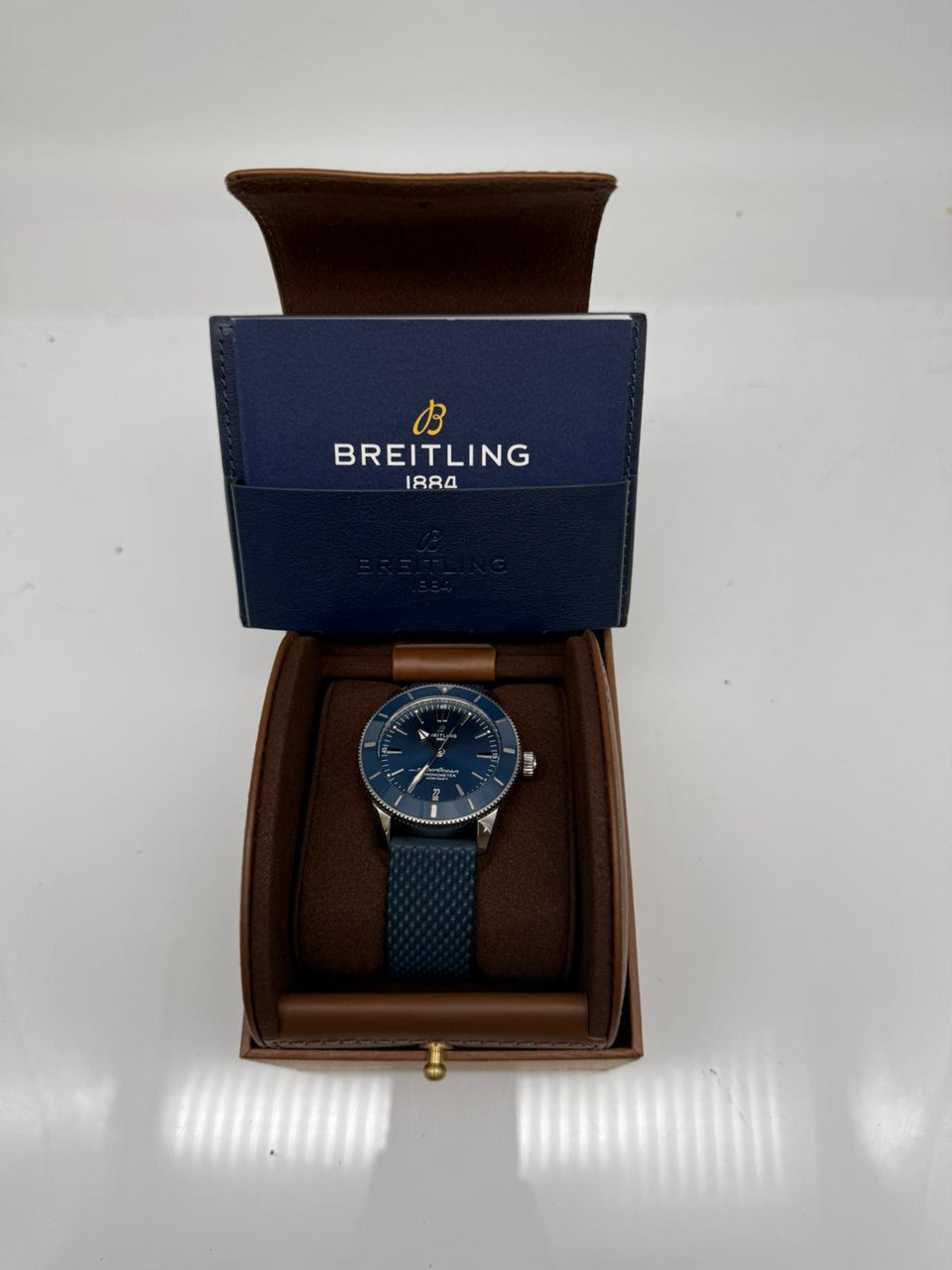 Breitling Superocean Heritage 44mm Automatik Blau AB2030 - Papers and documentation