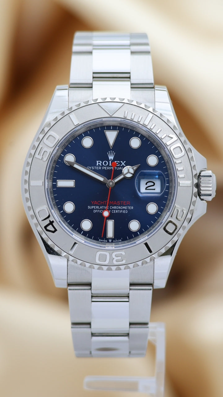 Rolex Yacht-Master Automatik Herrenuhr Stahl 40mm 126622 - Thumbnail