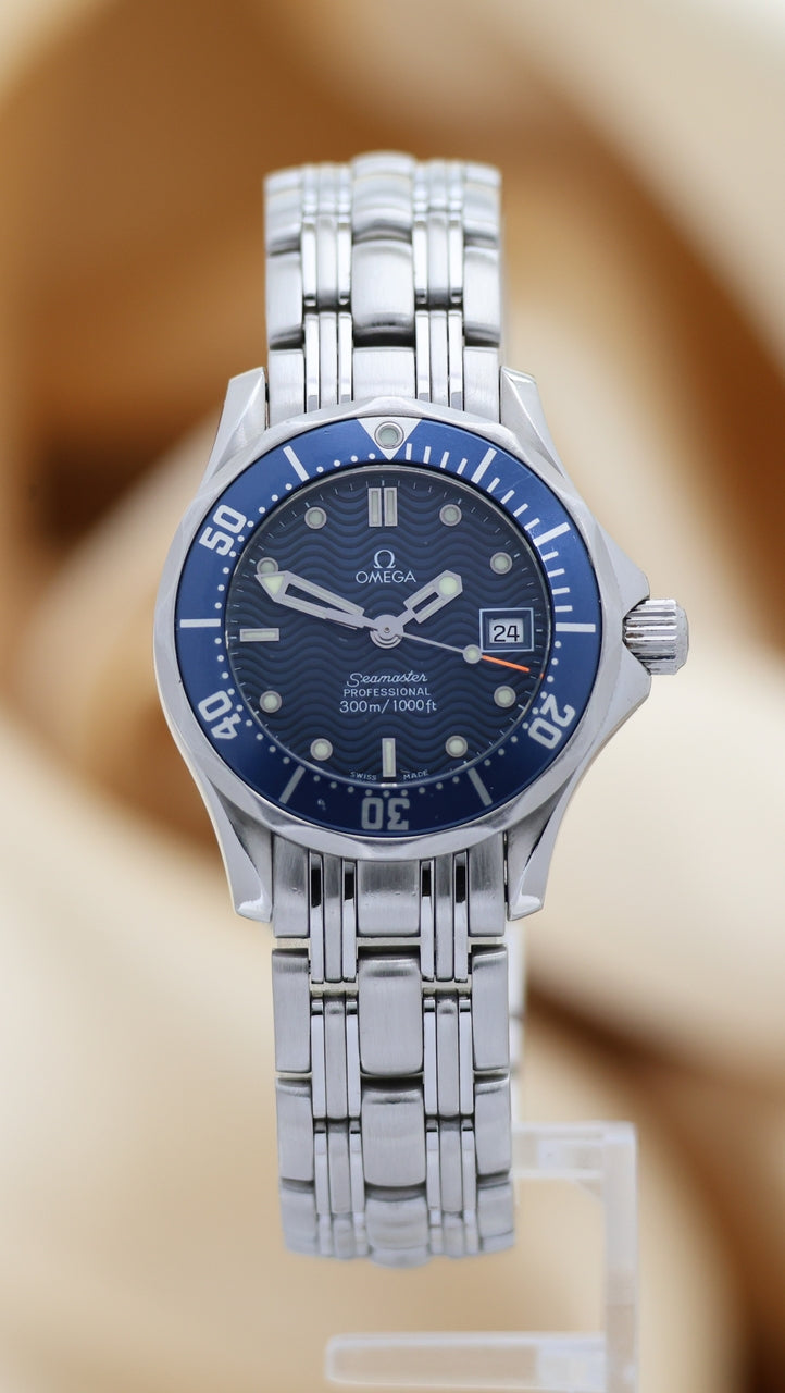 Omega Seamaster 28mm Quarz 2583800 - Thumbnail