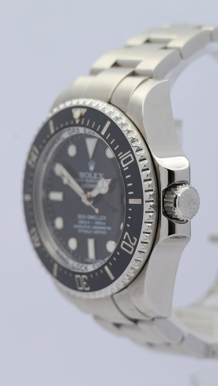 Rolex Sea-Dweller Deepsea Automatik Herrenuhr	 116660 Box + og. Papiere