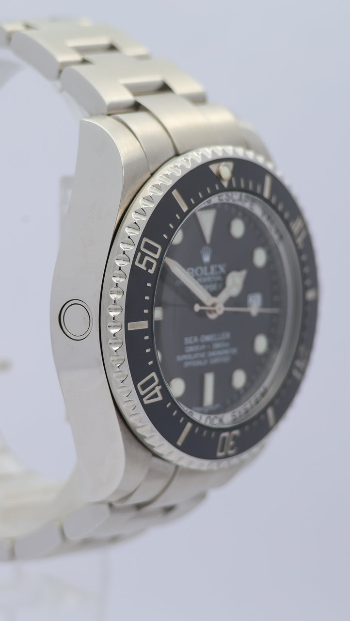 Rolex Sea-Dweller Deepsea Automatik Herrenuhr	 116660 Box + og. Papiere