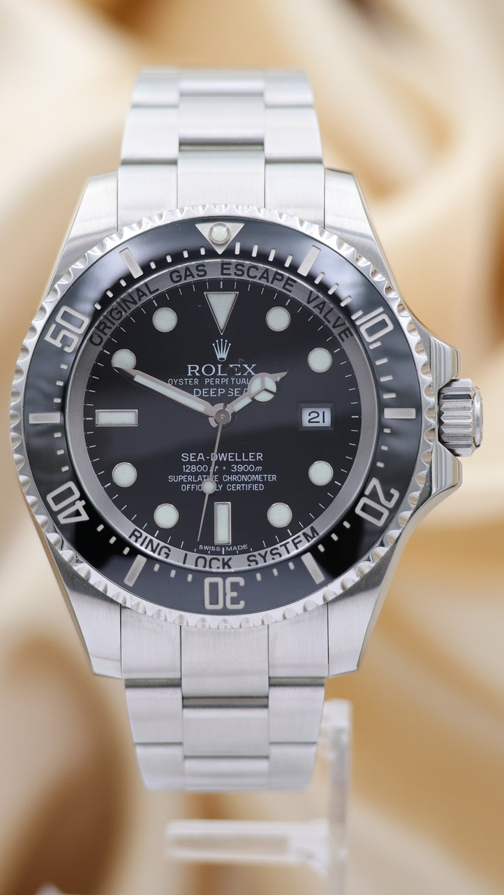 Rolex Sea-Dweller Deepsea Automatik Herrenuhr	 116660 Box + og. Papiere