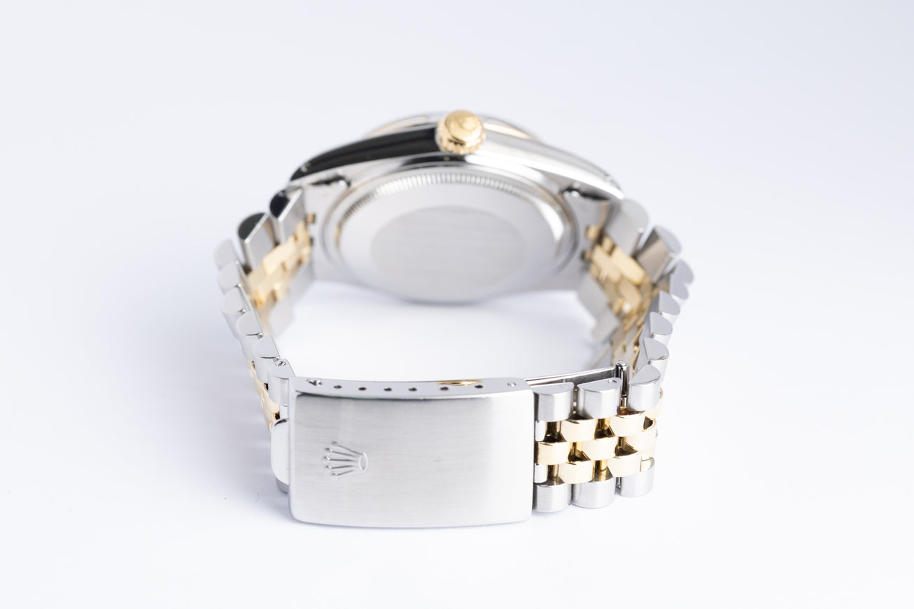 Rolex Datejust 36 Stahl/Gold "Roman Dial" Gold Jubilee LC100 16013 - Detailansicht 7