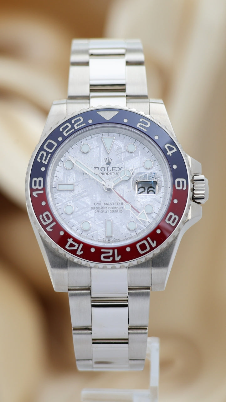 Rolex GMT-Master II "Pepsi" Meteorite Dial Weißgold  126719BLRO - Thumbnail