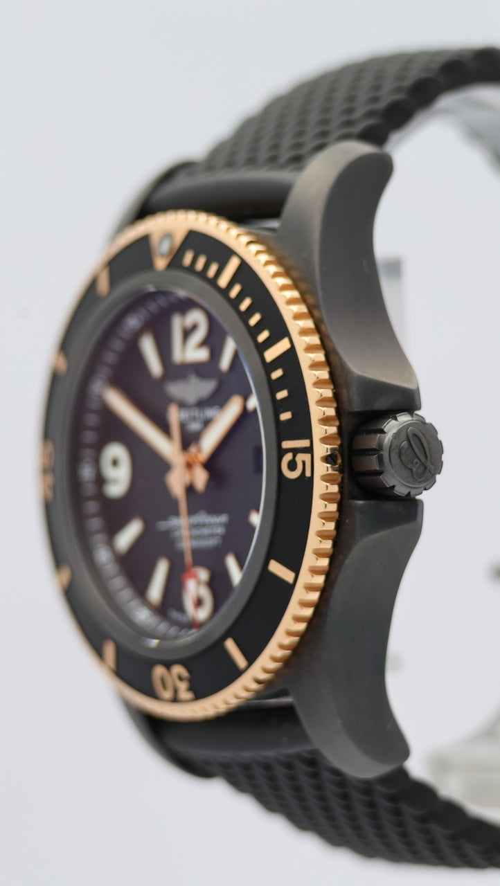 Breitling Superocean 46 Black Automatik U17368 Box + og. Papiere