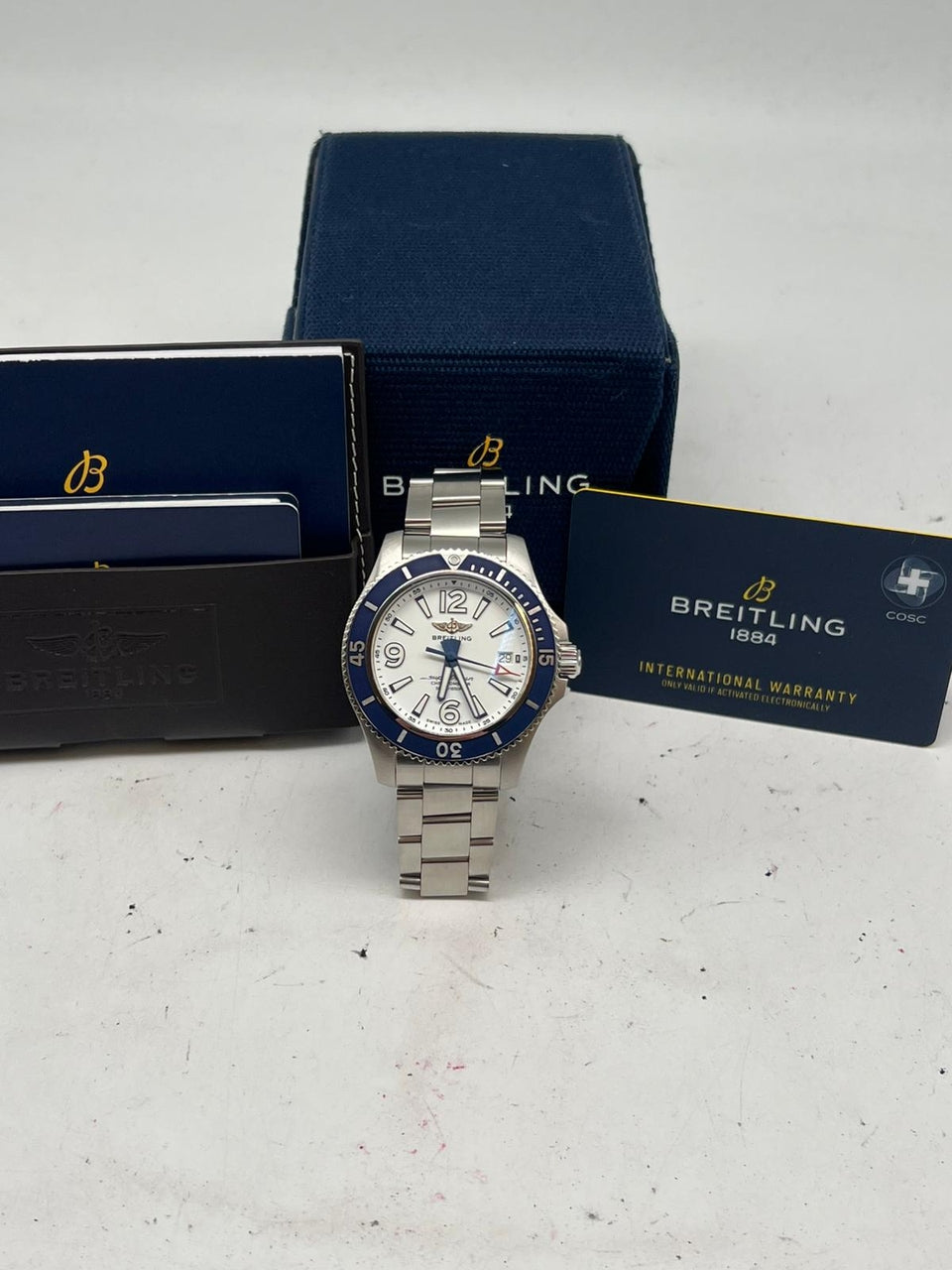 Breitling Superocean 42mm Automatik Herrenuhr A17366 - Papers and documentation
