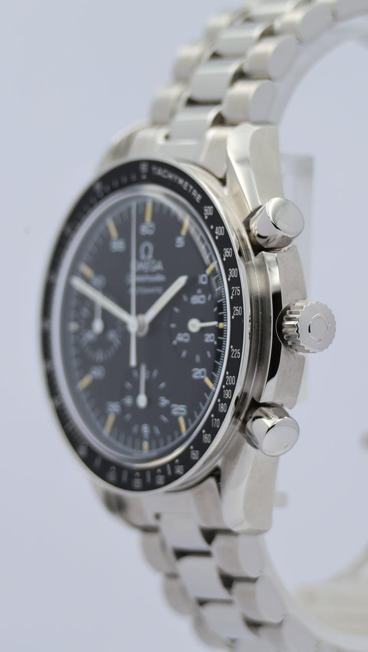 Omega Speedmaster Reduced 39mm Automatik  35105000 Box + og. Papiere